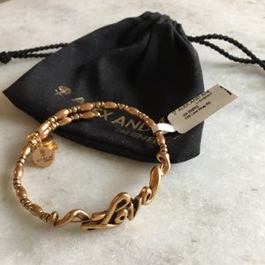 Alex and Ani - Love wrap bracelet